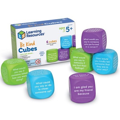 Learning Resources Be Kind Cubes Gesprächsstarter | Sensorik | Autismus ADHS-Hilfe