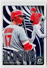 2020 Donruss Optic #OI-13 Shohei Ohtani Optic Illusions
