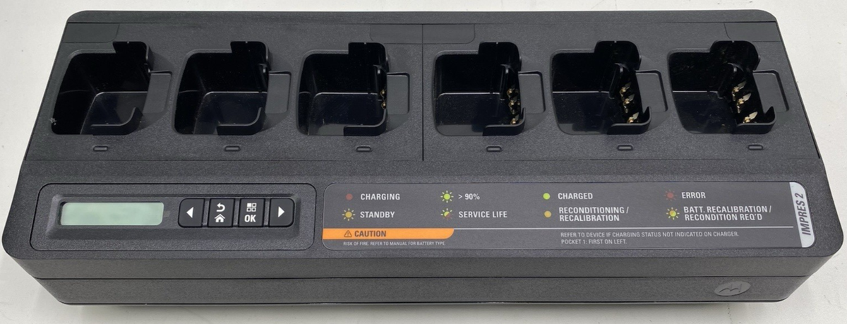 Station D'Accueil Multi-Chargeur Motorola Impres 2 (PMPN4283A) - Avec Alim - Ouvert
