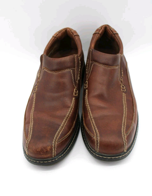 Johnston & Murphy XC4 System Waterproof Sheep Skin Brown Leather