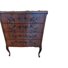 CASSETTIERA ANTICA STILE CHIPPENDALE 4 CASSETTI COMO' 82X53CM H106CM