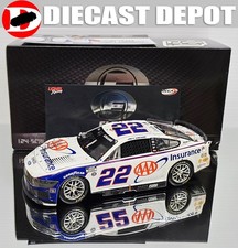 JOEY LOGANO 2025 TEXAS WIN AAA INSURANCE 1/24 ELITE DIECAST