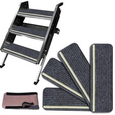 RV Step Covers, RV Step Rug, RV Stair Covers, 4 Packs, 24 x 7.5 Inches