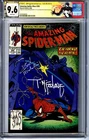 The Amazing Spider-Man #305 Signature Series Signed By McFarlane & Micheline 9.6