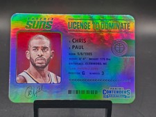2020-21 Panini Contenders License To Dominate Chris Paul Case Hit #9