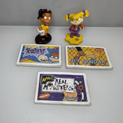 Rugrats Pencil Topper Figur Susie & Angelica plus Flip Books Nickelodeon Toys