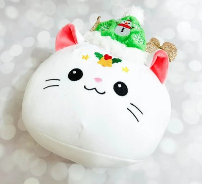 Brand New YumeTwins Cat Magical Nyan Nyan Christmas Plush 10'' Compressed
