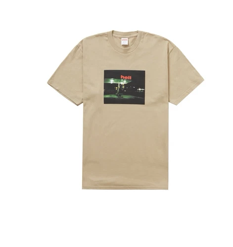 Supreme T shirt Hell kaki FW23 Supreme New York 2023 Taille MOYENNE
