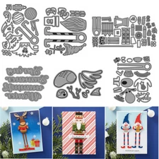 Christmas Metal Cutting Dies Embossing Die Stencils Scrapbooking Paper Crafts