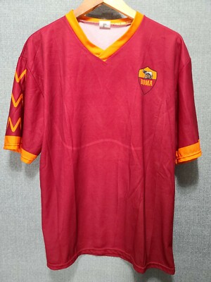 【希少】ローマ　トッティ ユニフォーム XL トッティ#10】ASローマ ユニフォーム 08/09 長袖 サイズXL