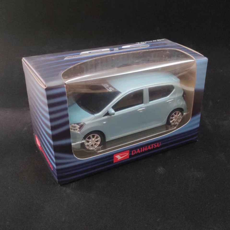 1/32 Daihatsu Mira e:S LA350S 2017 Dealer Plastic Model blue Rare - Image 3 of 3