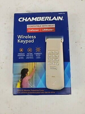 Chamberlain 940EV-P2 Garage Wireless Keyless Entry Keypad | eBay