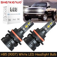 For Ford F-150 1992-2003 Combo 9007 HB5 LED Headlights Bulbs High Low Beam Z8