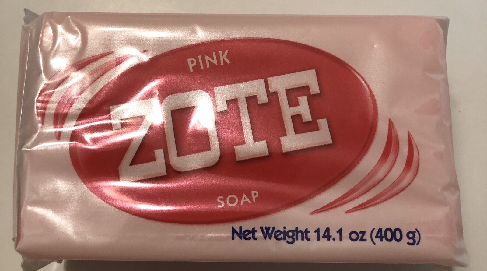 NEW ZOTE Pink Bar Soap 14.1 oz More Whitening Power for Laundry Fatty