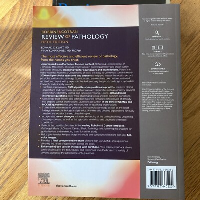 Robbins and Cotran Review of Pathology - 5th edition - Paperback
