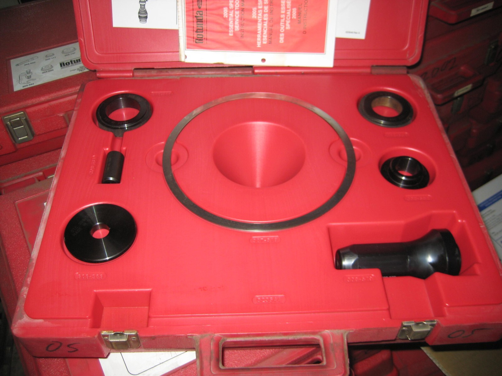 FORD ROTUNDA TOOL Kit TKIT-2005-F ESSENTIAL SERVICE TOOL SET With Case ...