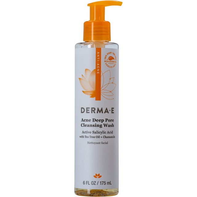 derma e deep pore cleansing wash