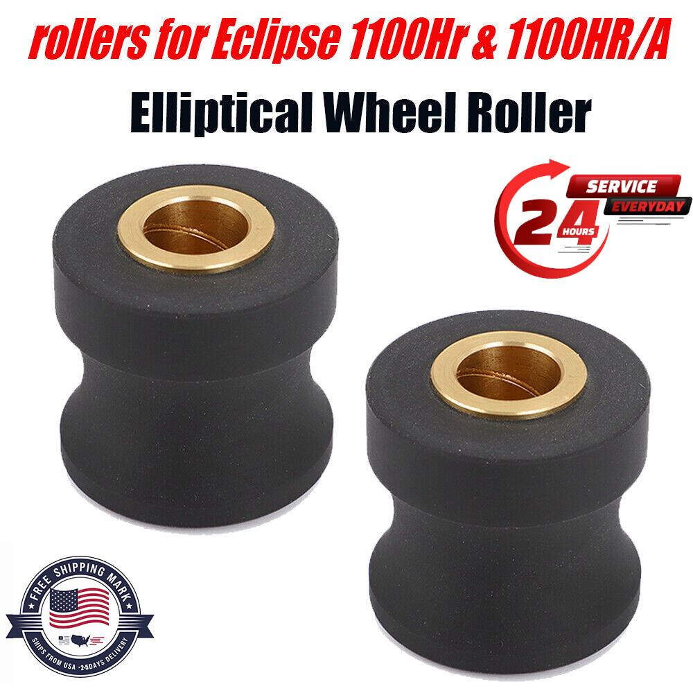 Par de ruedas de rodillos para máquina de ejercicio elíptica Eclipse 1100HR/A 1100h