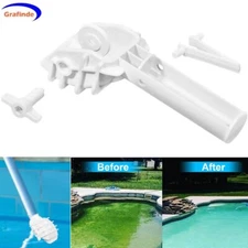 Pool Vacuum Replacement Tablet Tab Holder Pole with EZ-Clip Handle Stain Remover