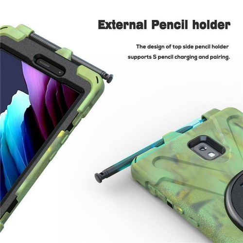 Für Samsung Galaxy Tab Active3 T570 T575 T577 8" Drehbarer Ständer Hülle Cover  - Bild 86 von 95