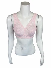 Breezies Women's Set of Two Soft Support Lace Bras Pastel X-Small Size 