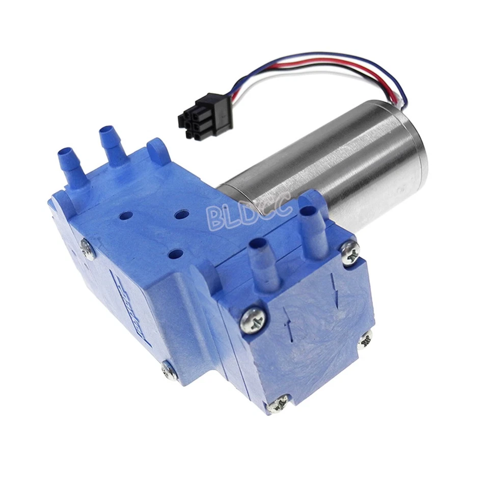 12V Brushless DCMotor Diaphragm Pump Low Noise Dual Head Air Pump Vacuum Pump BL - Image 4 of 4