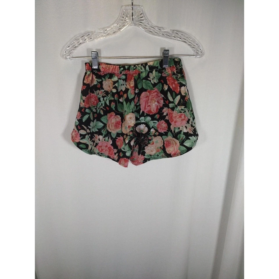 Pantalones Cortos Lovers + Friends Para Mujer XS Estampado Floral Bolsillos Laterales con Cremallera Foto 4 de 4