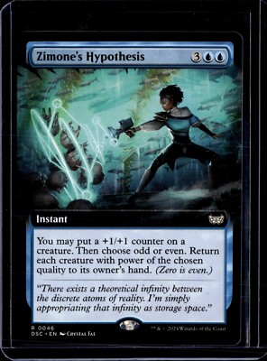 Zimone's Hypothesis - 46 - DSK - NM - MTG Magic the Gathering | eBay