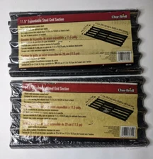 Charbroil BBQ Grill 11.5"-19.62" Expandable Steel Grid Section - 2 Pack M#5850