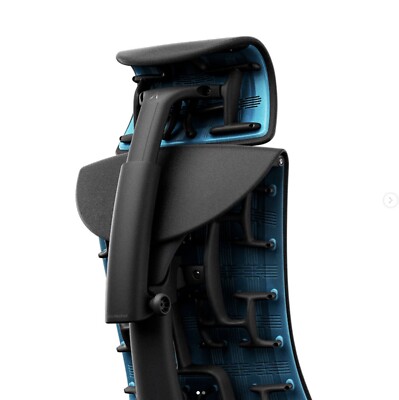 Original Atlas Embody Kopfstütze Herman Miller Embody Logitech Gaming Edition Cyan