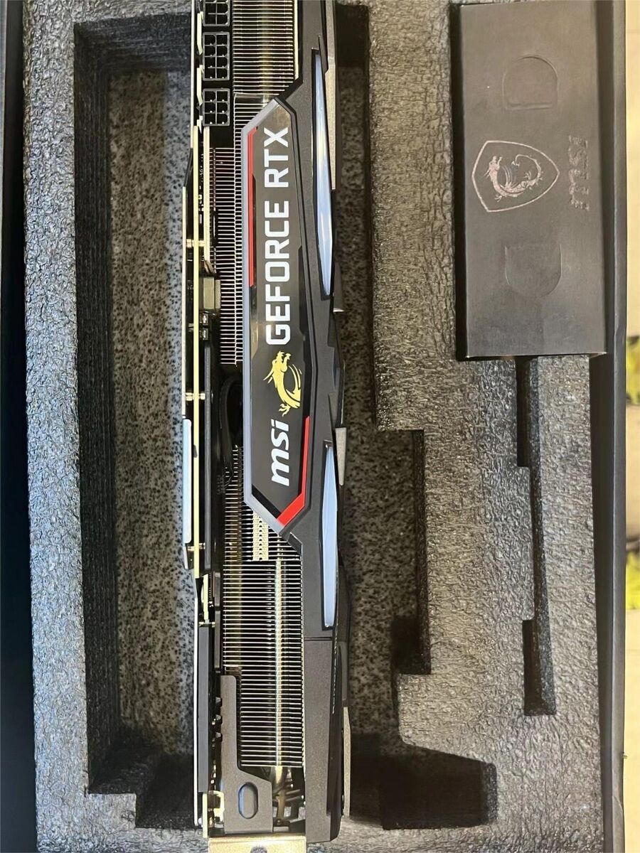 MSi GAMING GeForce RTX 2080 Ti 11GB GDDR6 Graphic Card MSi GAMING GeForce RTX 2080 Ti 11GB GDDR6 Graphic Card
