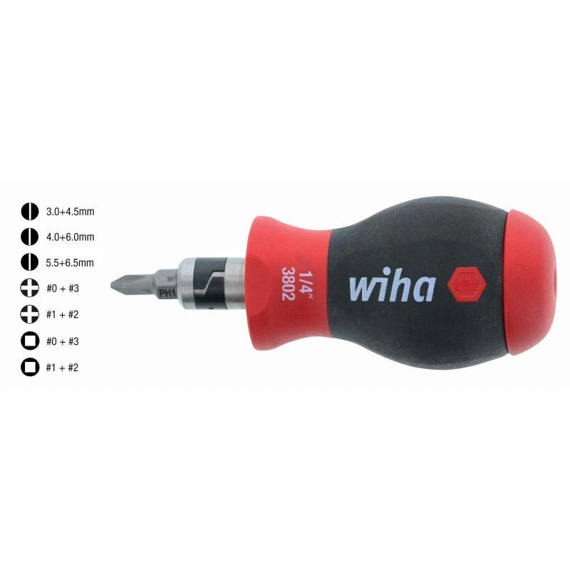 Wiha Tools 38090 14inOne SoftFinish Stubby Multi-Driver - Image 2 of 4