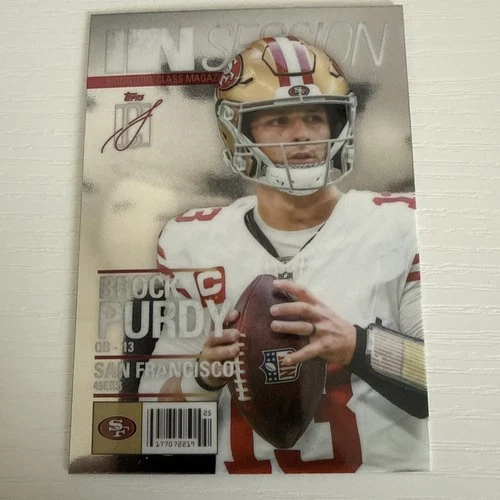 2025 Topps Signature Brock Purdy Base (RAW)
