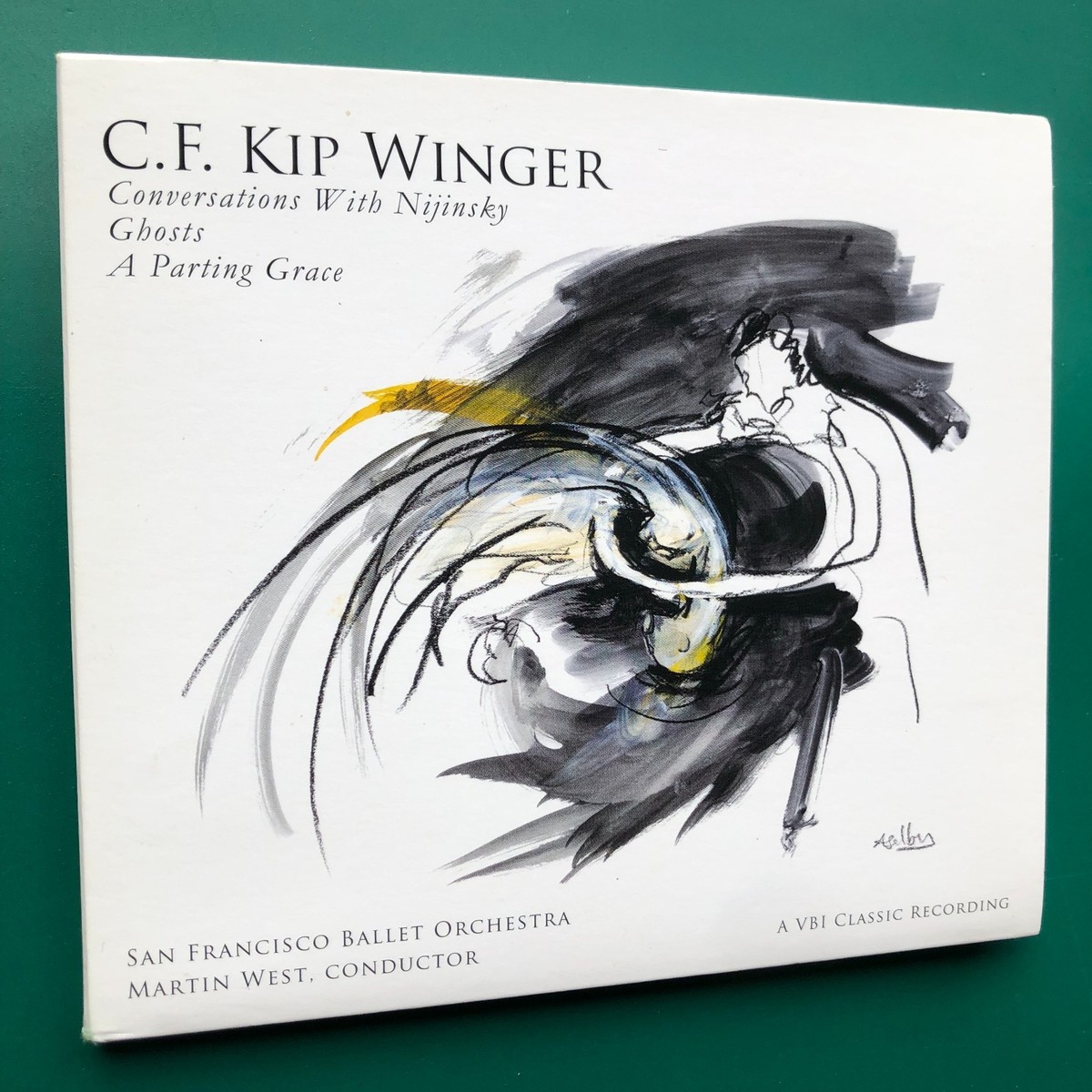C.F. KIP WINGER Conversations With Nijinsky Ghosts Classical CD