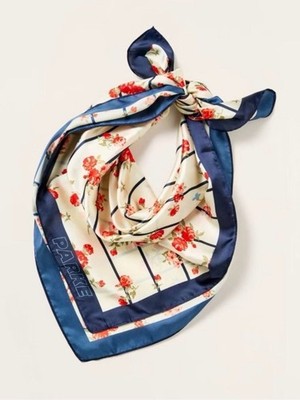 NWT Parke X Target Set of 2 Floral Silk Square Scarf SOLD OUT online & in store