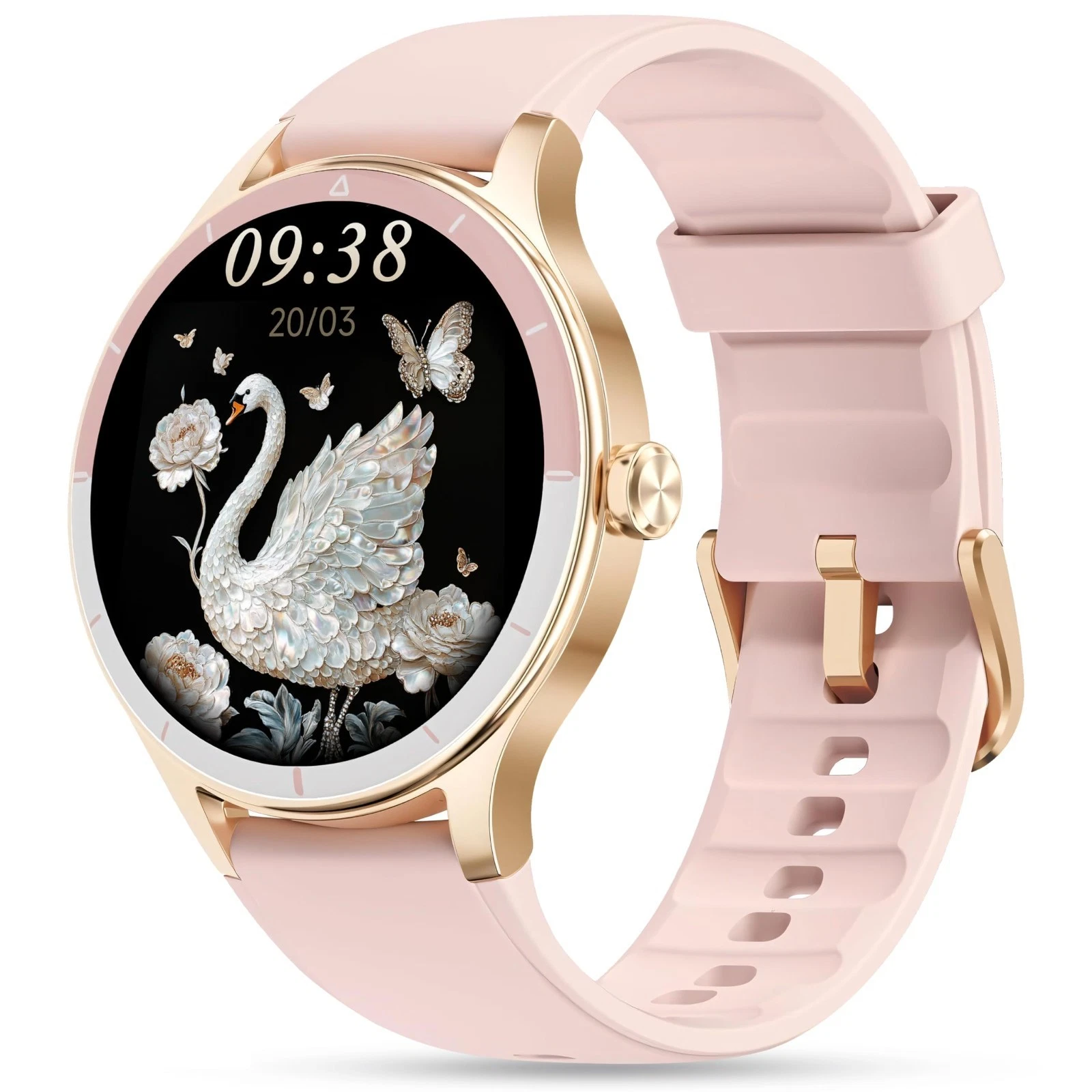 Smart Watch for Women, Ladies & Men, 1.27'' Fitness Watch [41mm case] with Call
Opens in a new windo