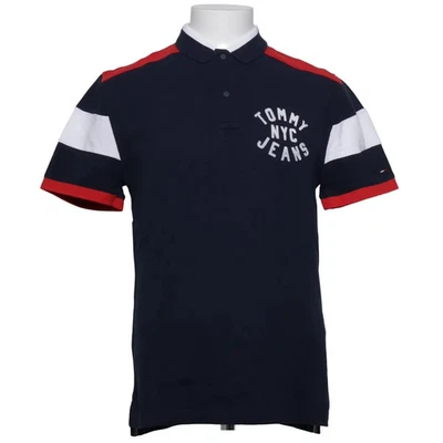 Tommy Hilfiger Jeans, Poloshirt, Größe: S, Blau, Baumwolle, Print, Herren #5XL - Bild 1 von 4