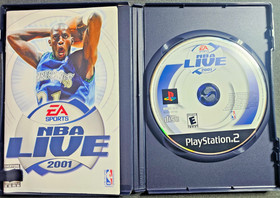 NBA: LIVE 2001 - Sony Play Station 2 - Electyronic Arts - PS2 Video Game