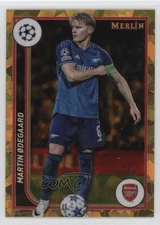2023 Merlin UEFA Club Competitions Gold Atomic Refractor /50 Martin Odegaard #14
