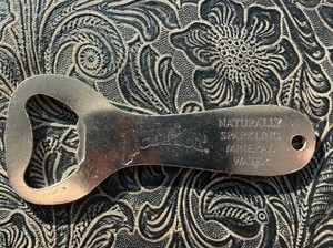 VINTAGE PERRIER SPARKLING WATER BOTTLE OPENER