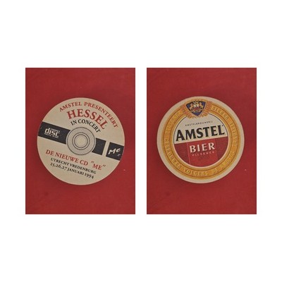 Amstel Hessel in Concert Brauerei Bierdeckel Bier