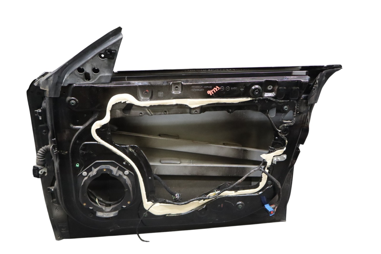 14-17 Maserati Ghibli Front Right Side Exterior Door Shell Panel Black Oem