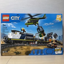 LEGO City Police Train Heist Set 60508 With Remote Control, 1313 pcs Open Box