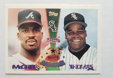 1995 Topps Traded & Rookies Frank Thomas Fred McGriff #156