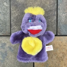 Rare Vtg ‘92 Chuck E Cheese Mr Munch 8" Hand Puppet Showbiz Pizza Time W/ Tag