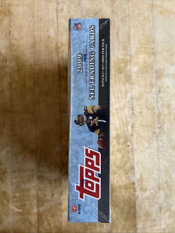 2009 Topps Football NFL Trading Cards Hobby Box - Factory Sealed, New, 360 Cards - Image 2 of 4