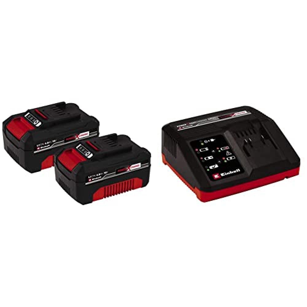 Originale Einhell 4,0 Ah Twinpack Power X-Change & Originale Power X-Change 4A C