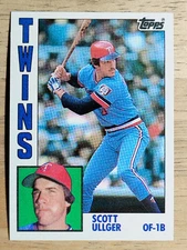 1984 Topps #551 Scott Ullger