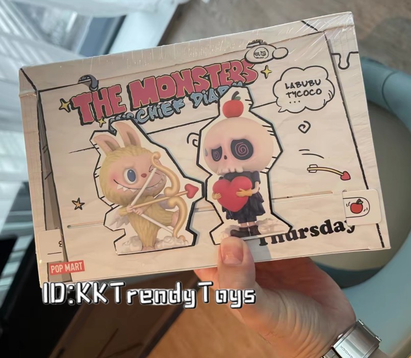 6Pcs The Monsters Mischief Diary Series Figures Blind Box whole Set