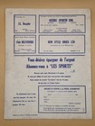 1952 Les Sports Magazine Jean Beliveau Aces -  Inaugural First Issue Vol 1 No 1 — photo 2